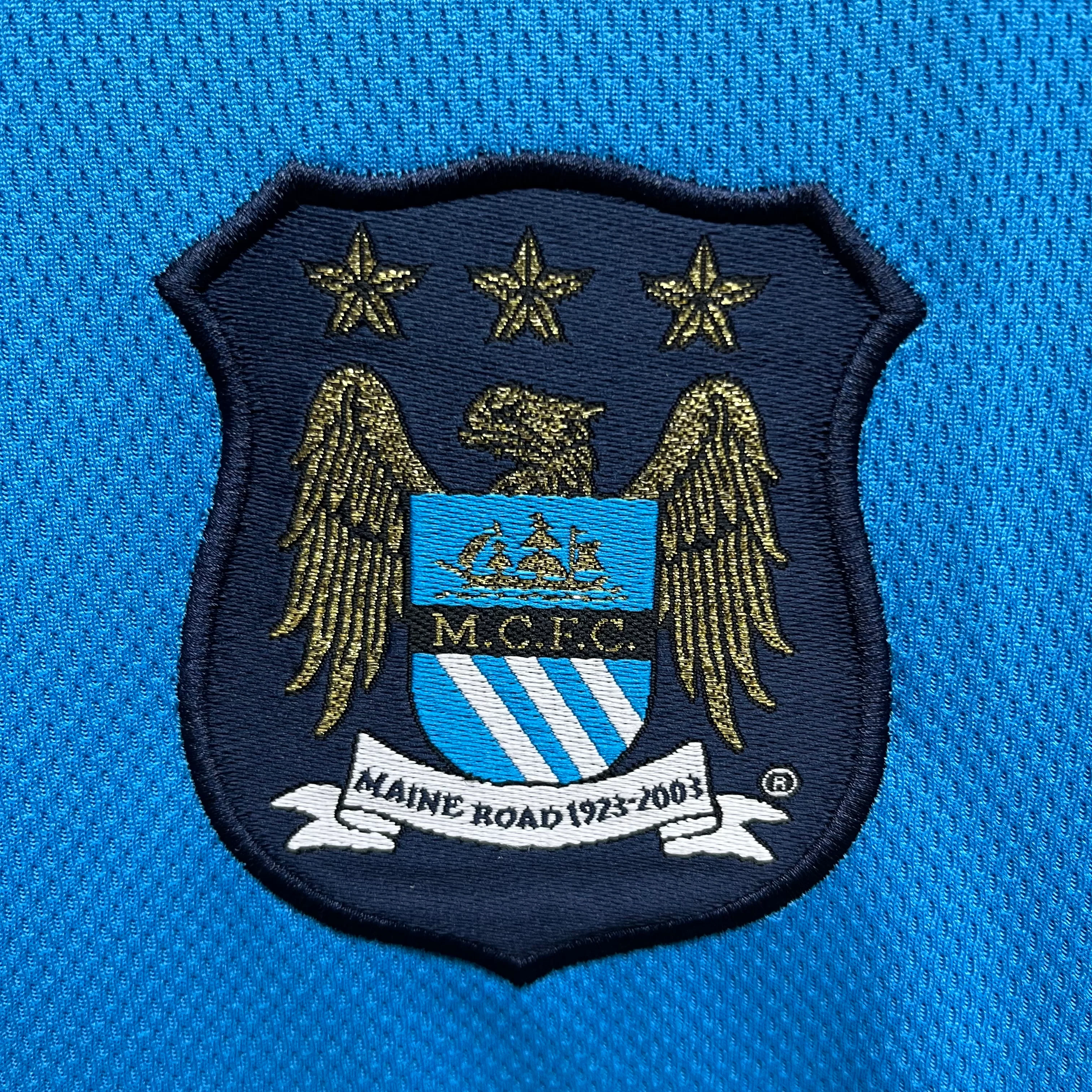 2002-03 Manchester City Home Retro S-2XL - Image 4