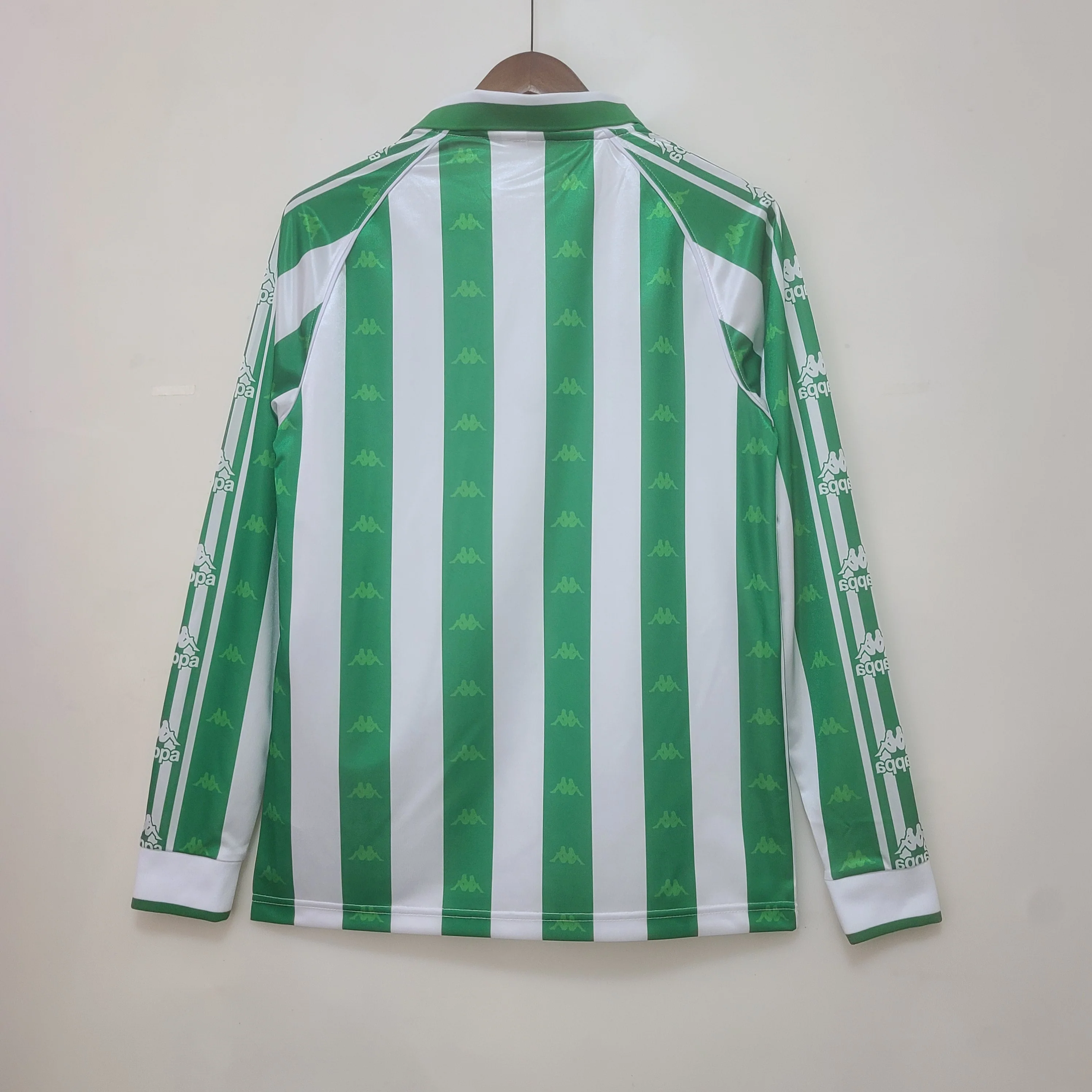 1995-97 Betis Home Long Sleeve S-2XL - Image 2