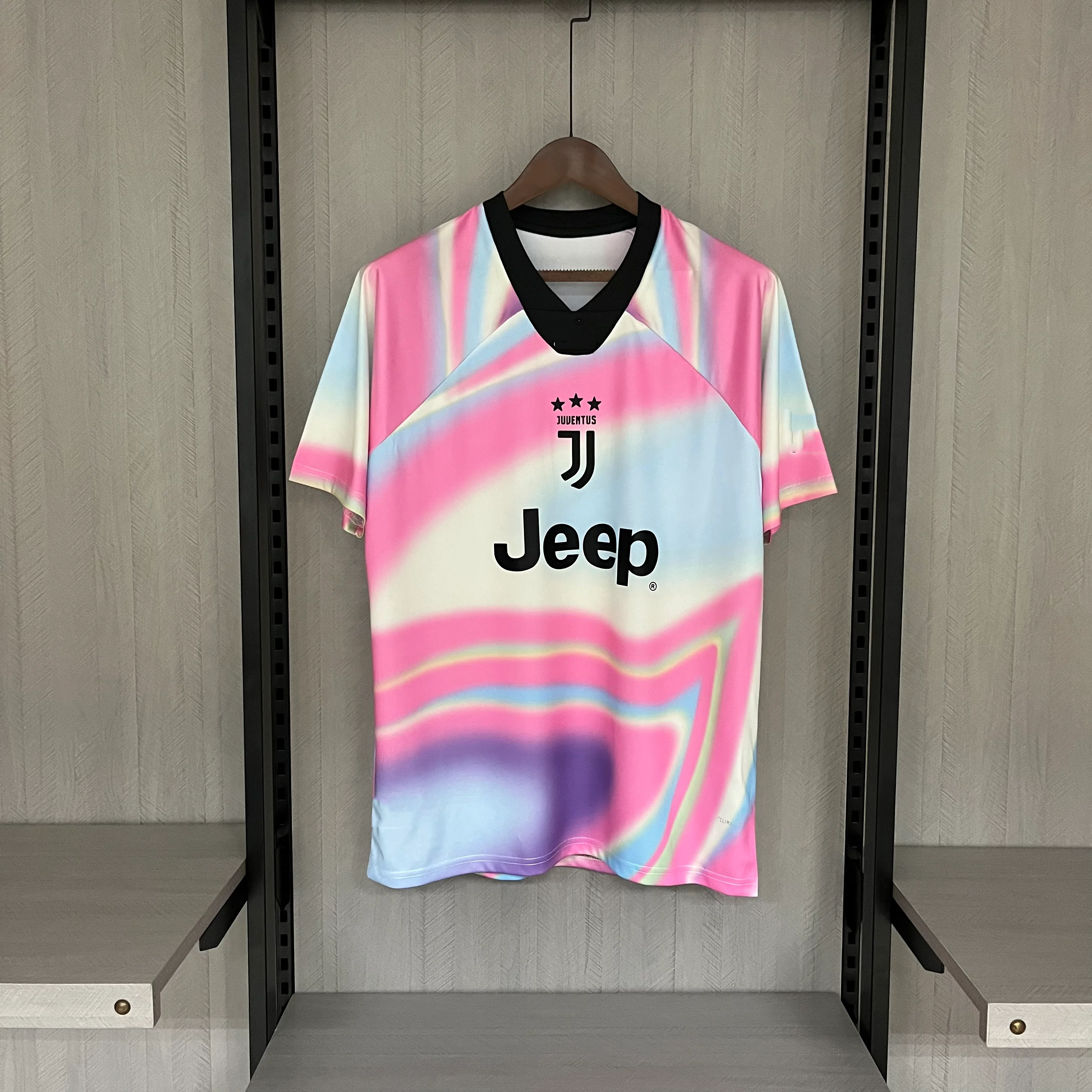 2019-20 Juventus Pink Retro S-2XL