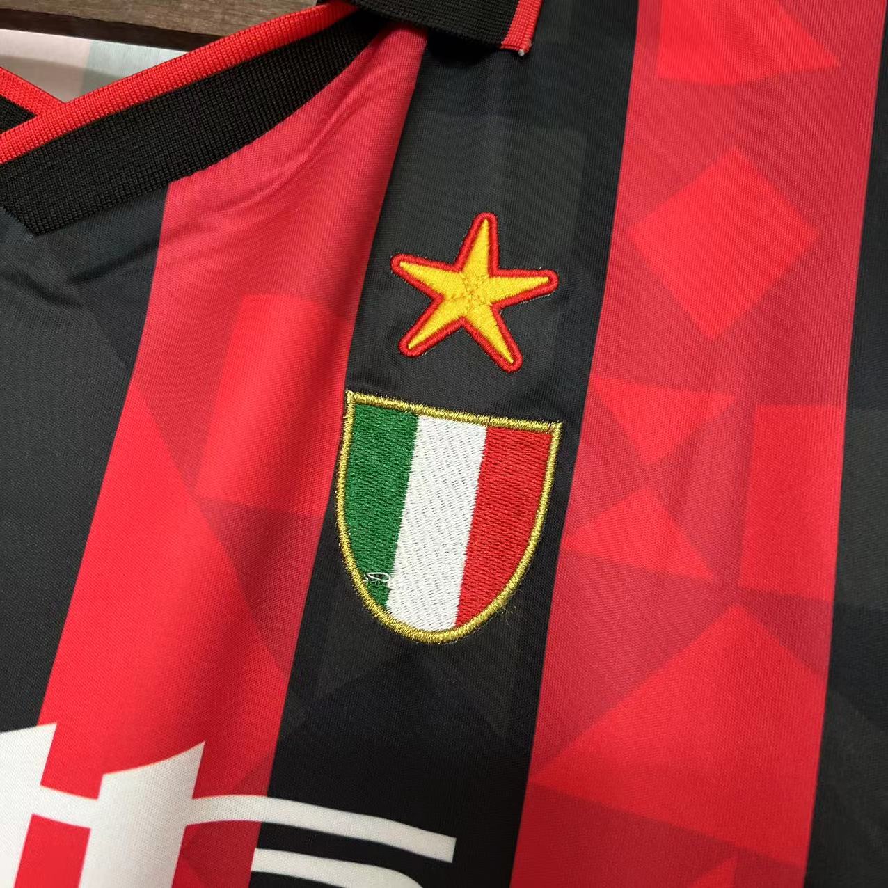 1993-94 AC Milan Home Retro S-2XL - Image 3