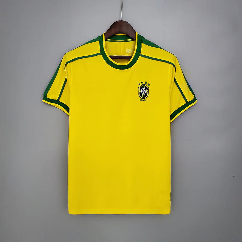 1998 Brazil home Retro S-XXL