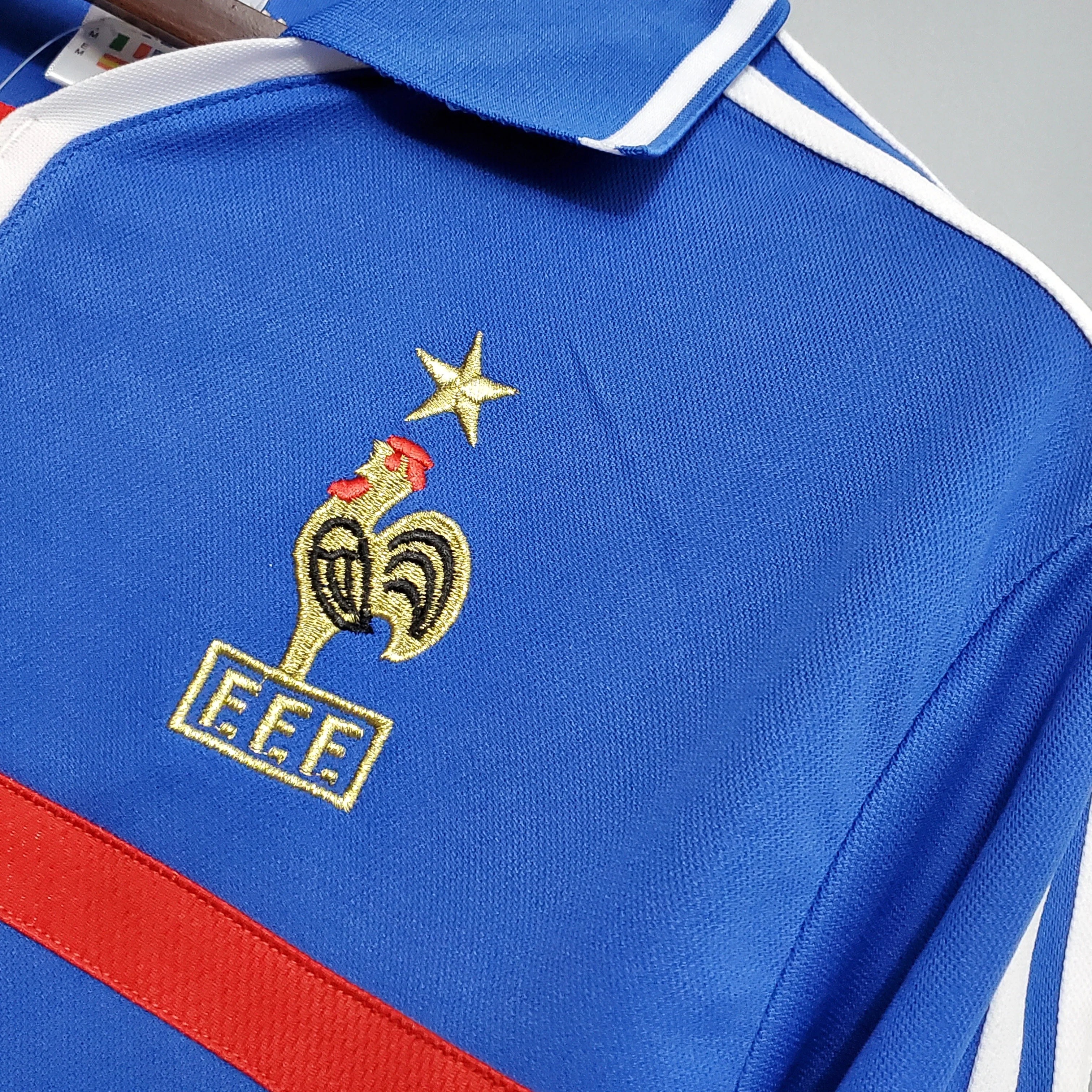 2000 France home Retro S-2XL - Image 5