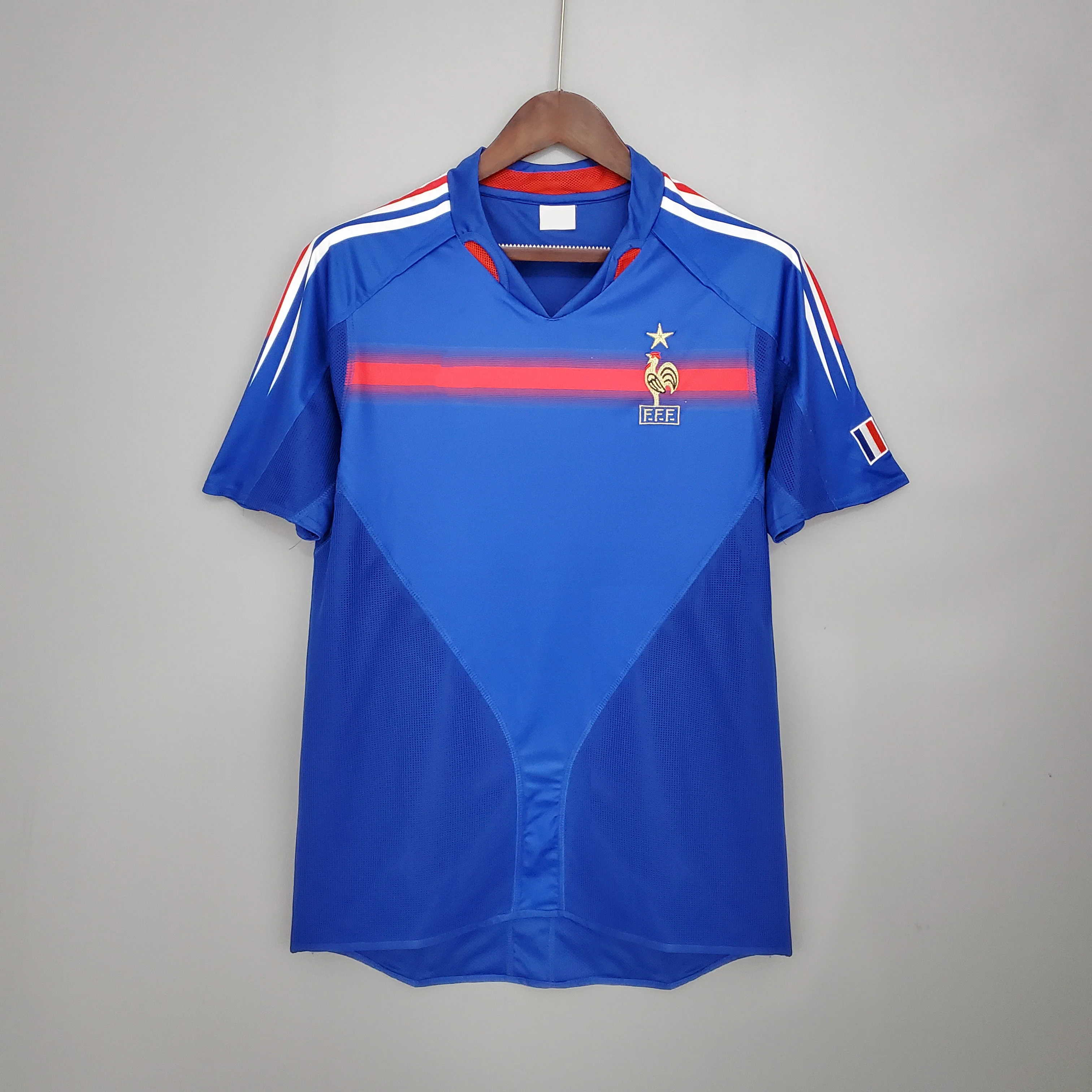 2004 France home Retro S-2XL
