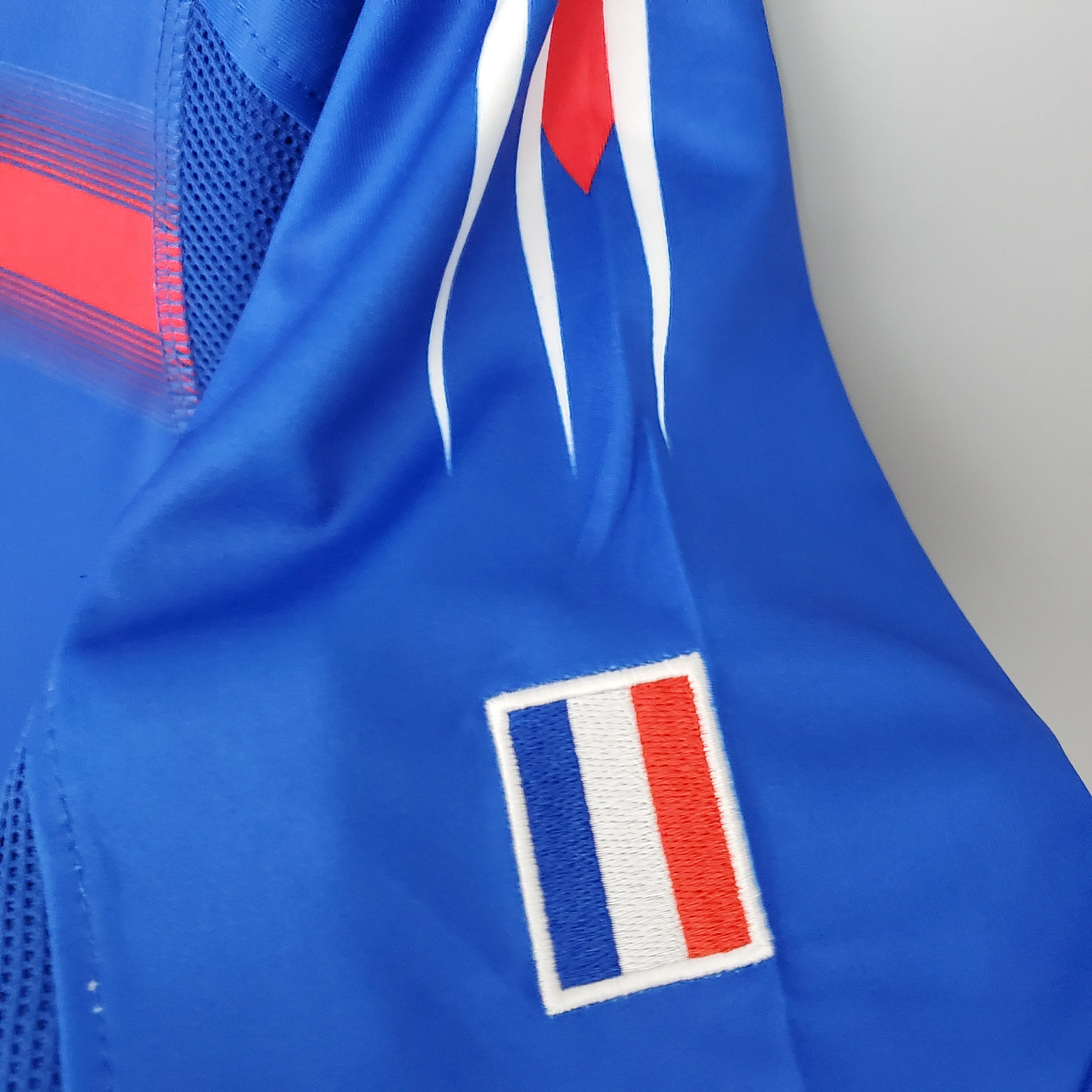 2004 France home Retro S-2XL - Image 4