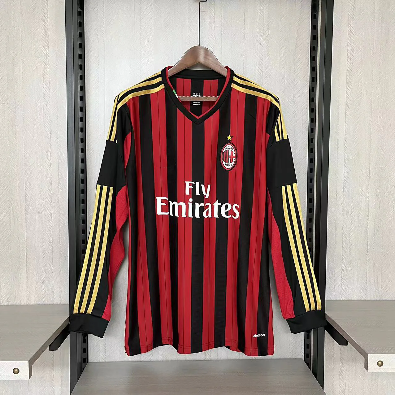 2013-14 AC milan home long sleeve S-XXL