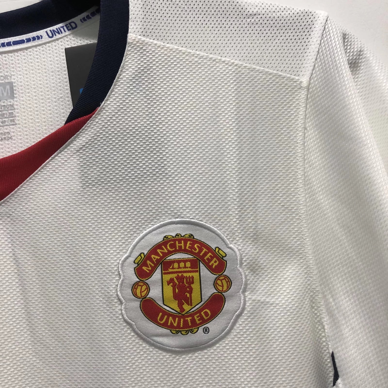 2008-09 Manchester United League Edition away White Retro S-XXL - Image 4