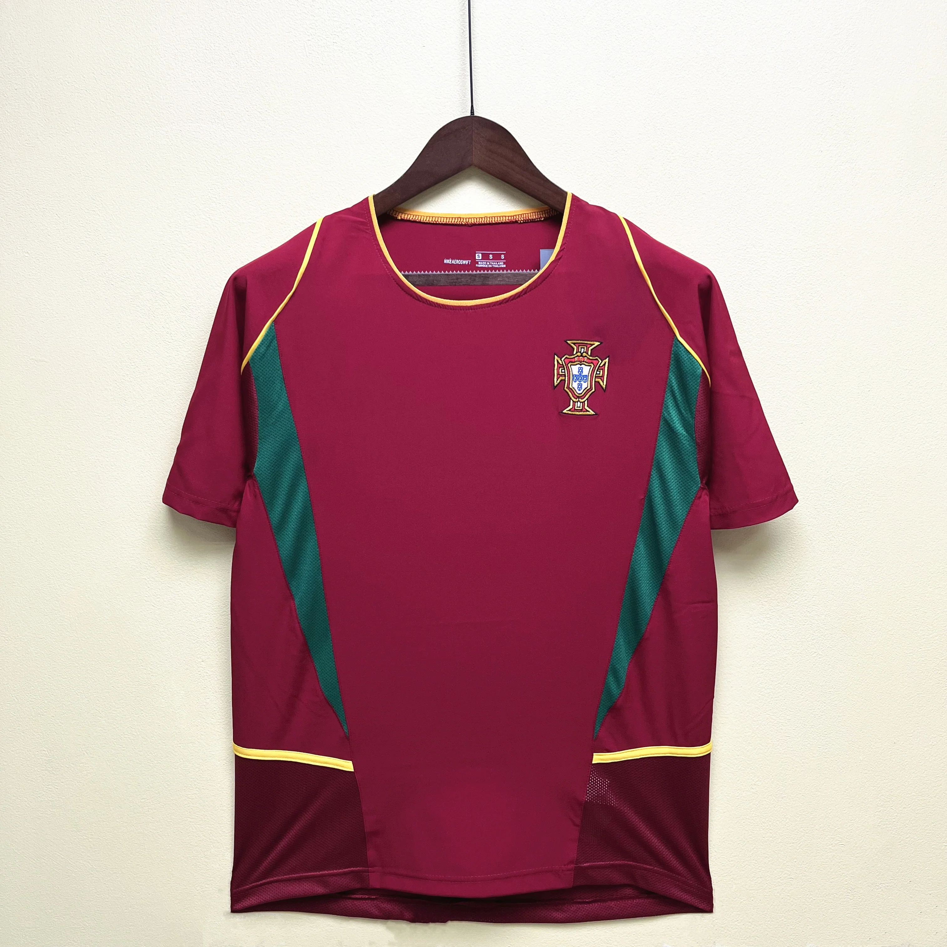 2002 Portugal home Retro S-2XL