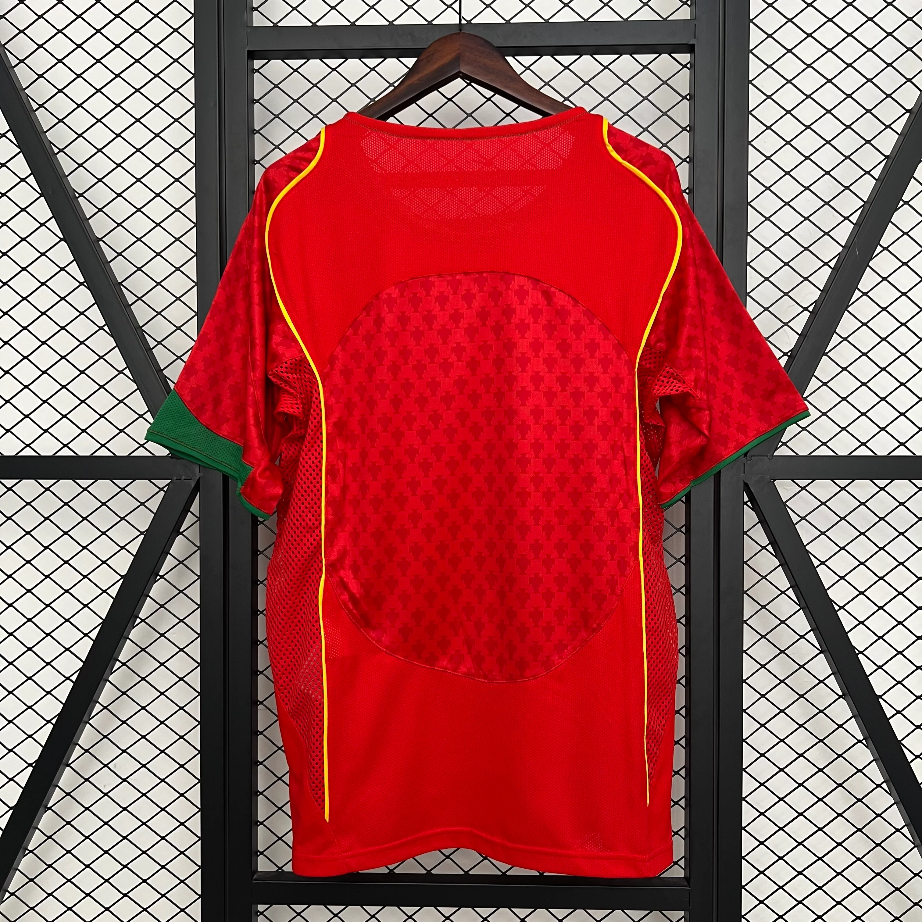 2004 Portugal home Retro S-2XL - Image 2