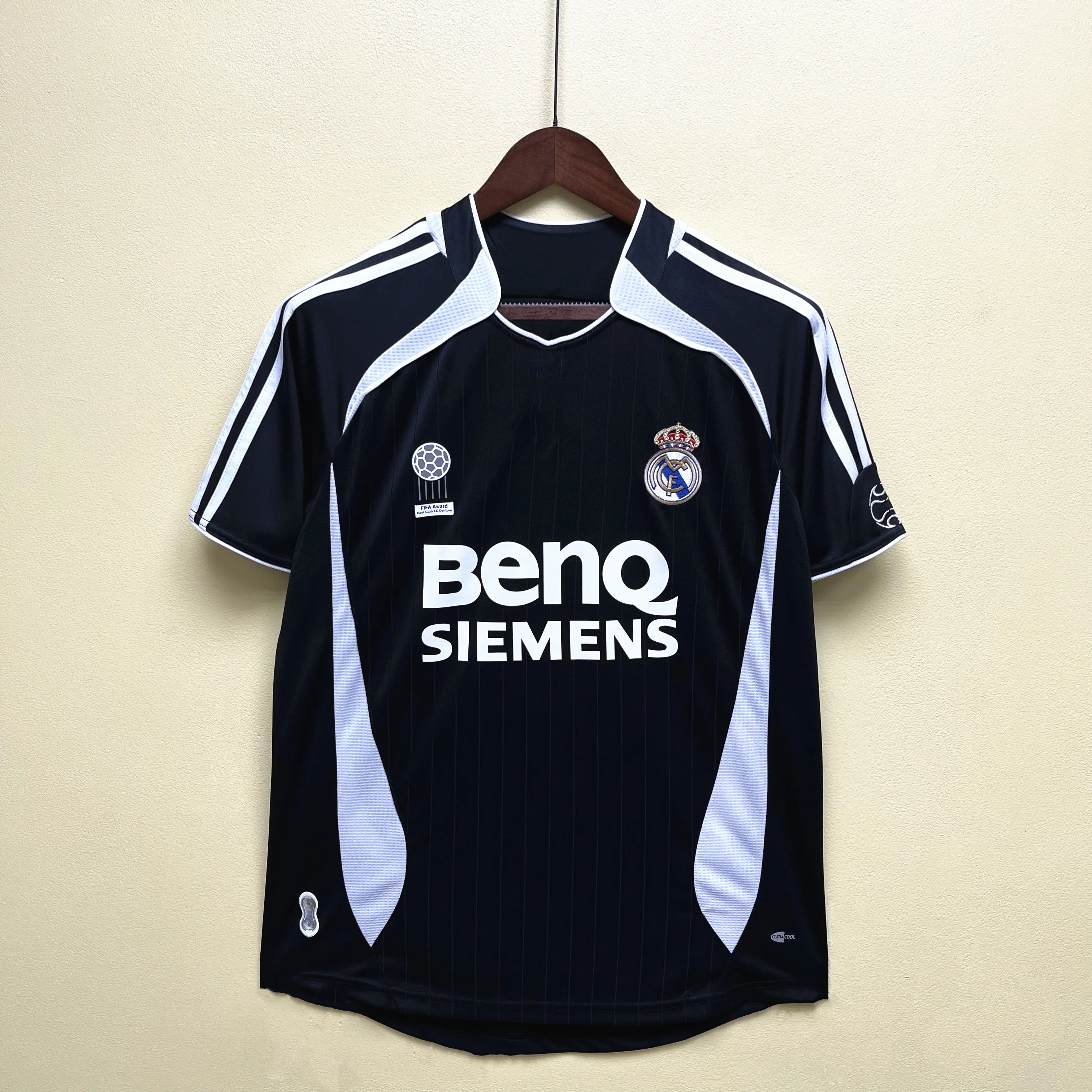 2006-07 Real Madrid Second Away Retro S-2XL