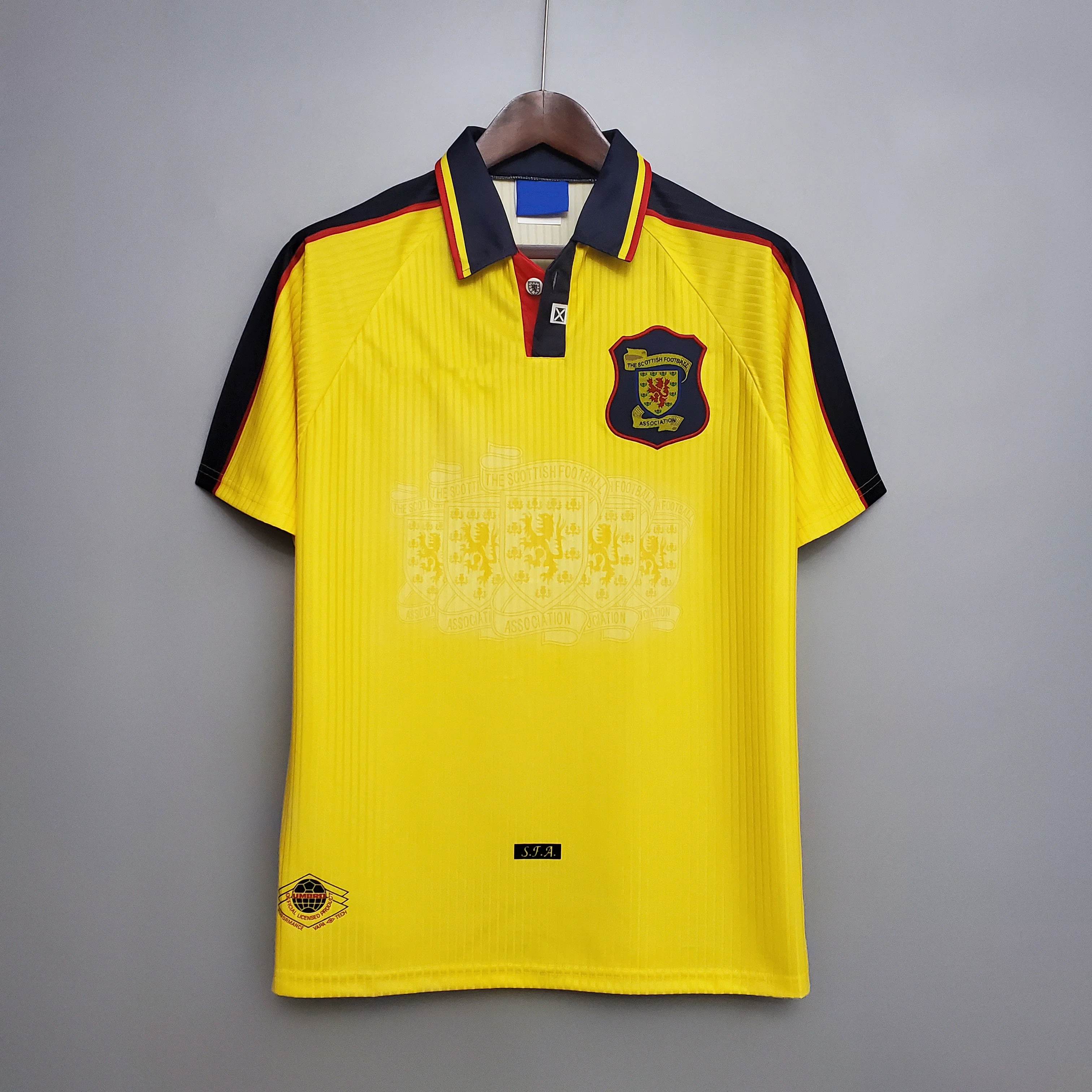 1996-98 Scotland Yellow Retro S-2XL
