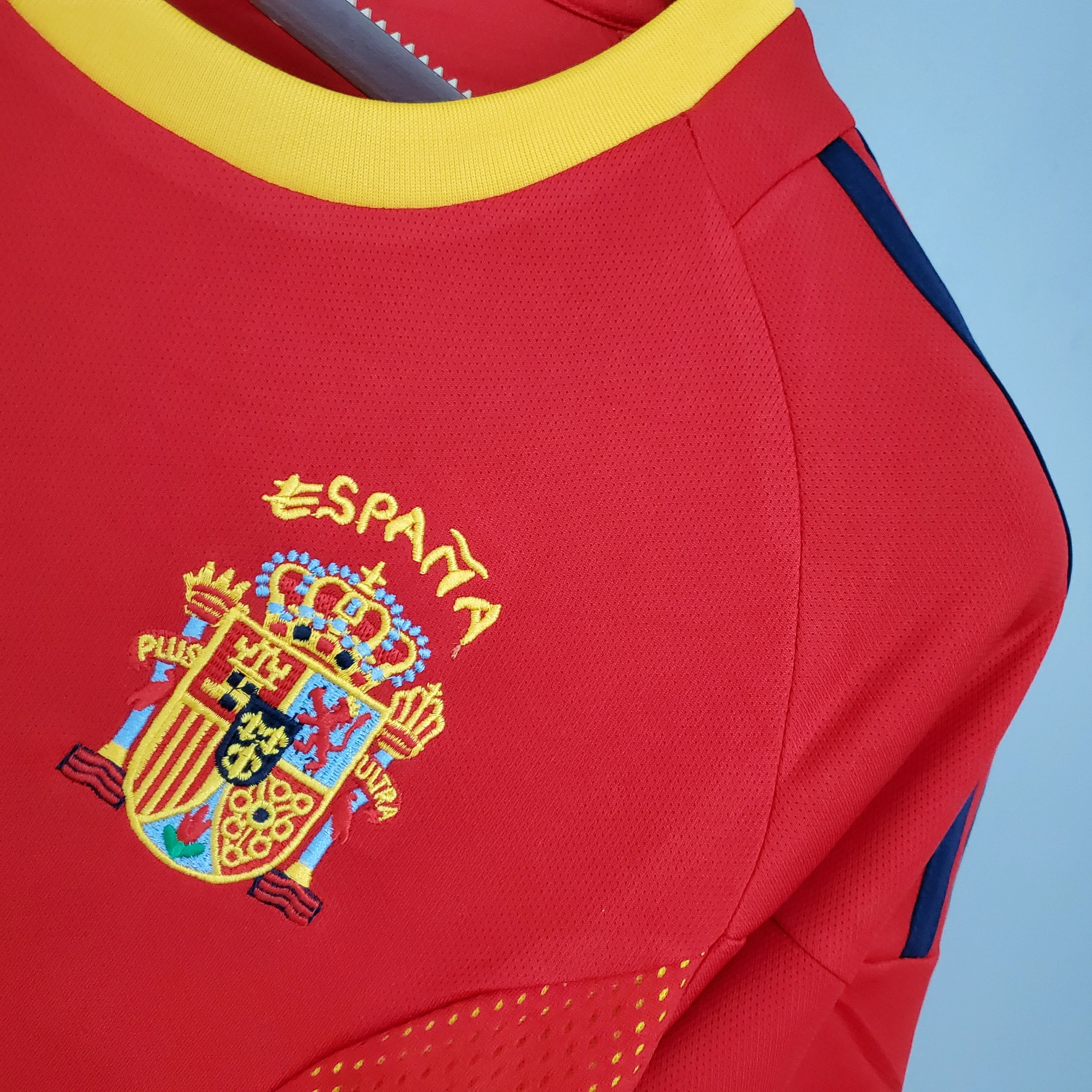 2002 Spain home Retro S-2XL - Image 5